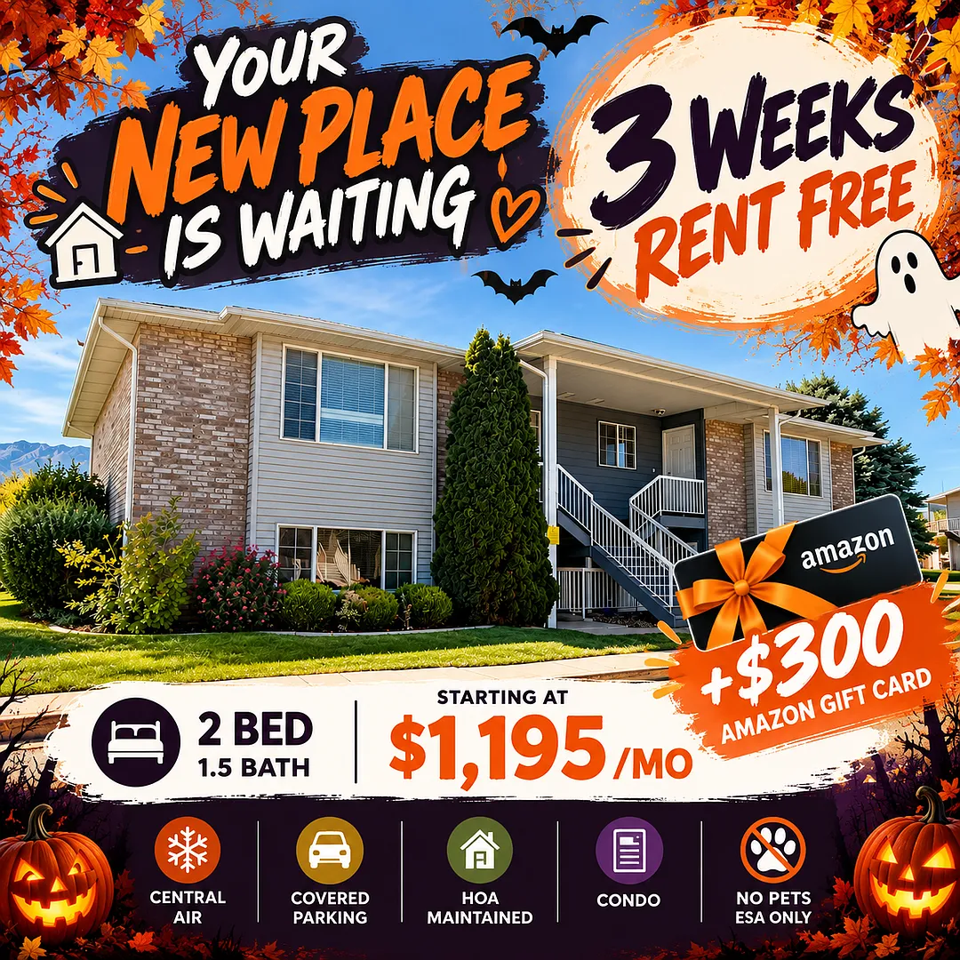3 Weeks Rent Free + Amazon Gift Card! 2 Bed 1.5 Bath Condo for Rent! — Photo 1
