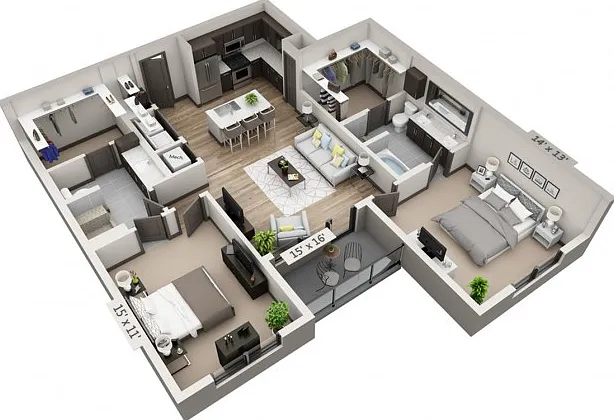 Overture Mueller - 55+ Active Adult Apartment Homes — Photo 46