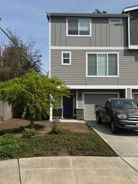 Unit 1. Plenty of parking with driveway long enough for 2 cars. Located in preferred Northshore Schools.
