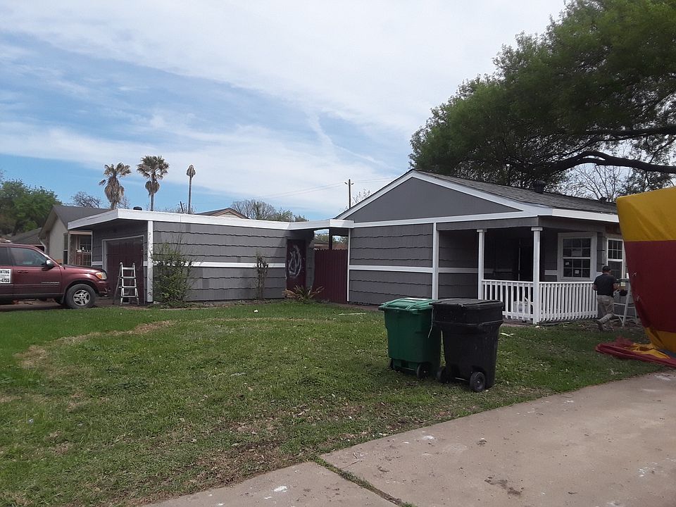 Front newly remodeled home