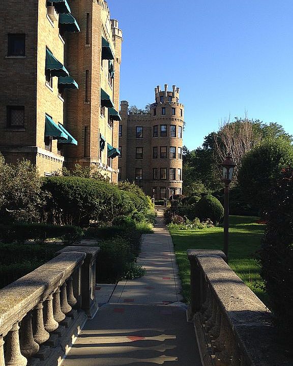 Park Castle frontage facing Indian Boundary Park