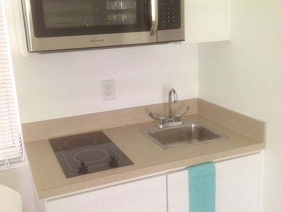 Microwave / Convection Oven with two burner glass cooktop