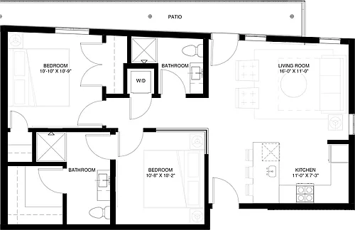 Floor plan B