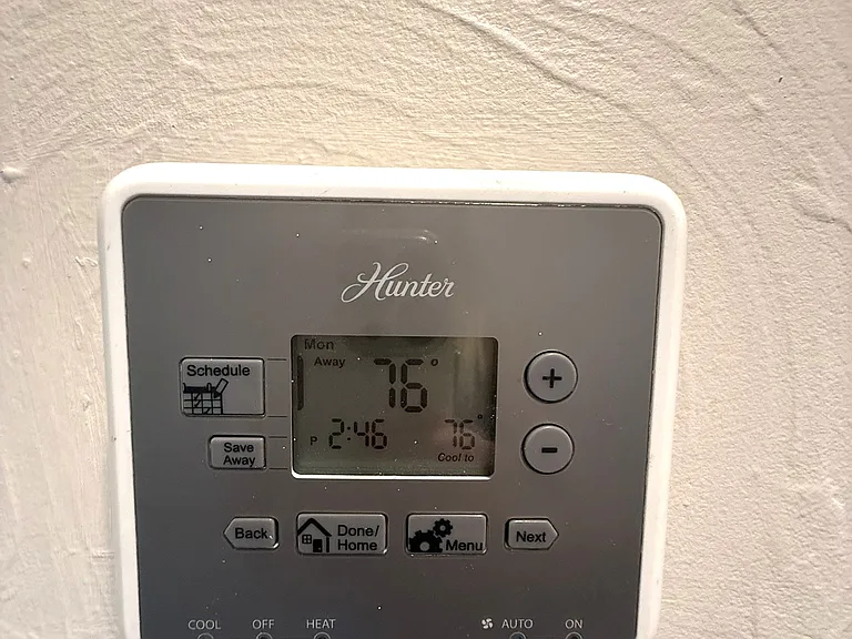 New air conditioner for the upstairs of the home.