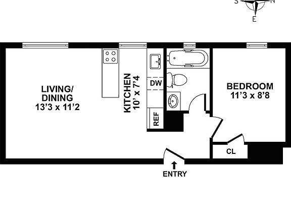 5th image of 41 Clarkson Ave APT 3F