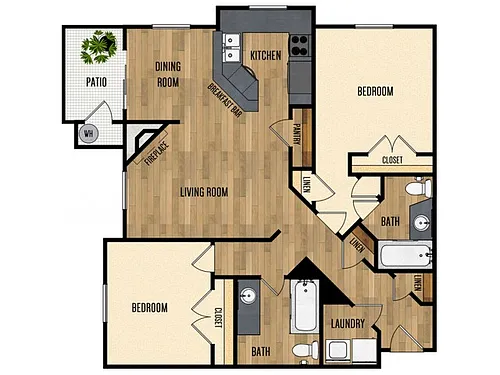 Floor plan San Gabriel
