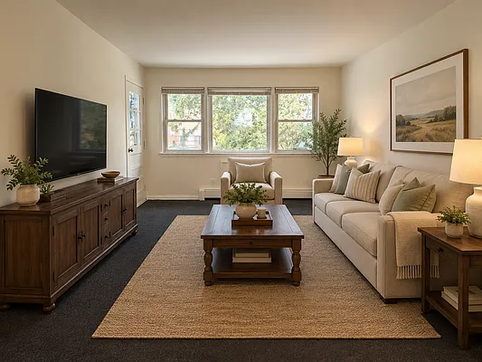 Living room, photo 2