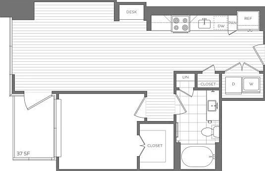 Floor Plan E - 2D Floor Plan E - 2D