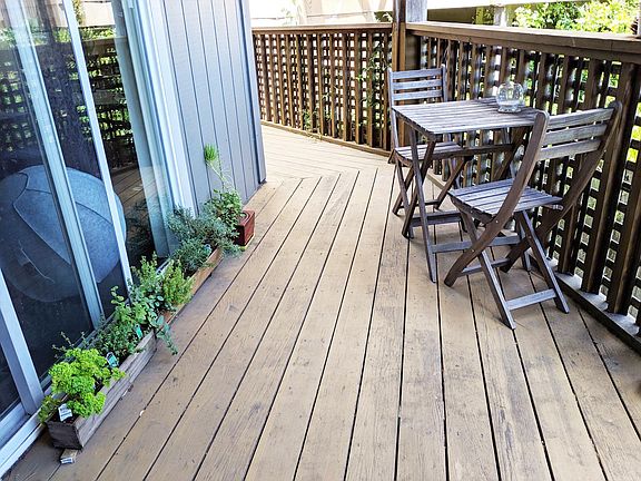 Wrap around deck