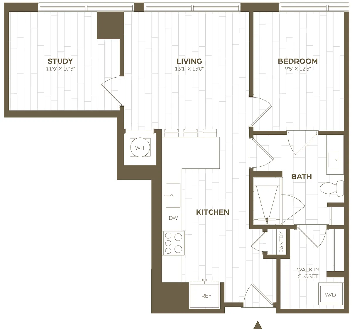 Floor plan 1C