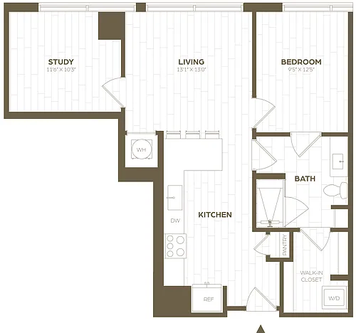 Floor plan 1C