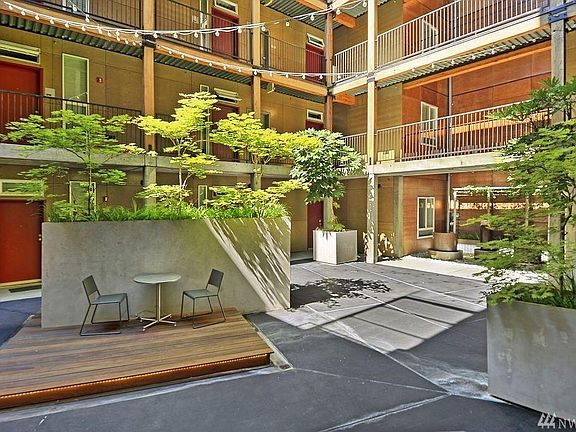 Serene courtyard