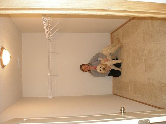 Huge master closet