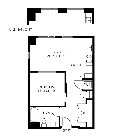 Floor plan A4
