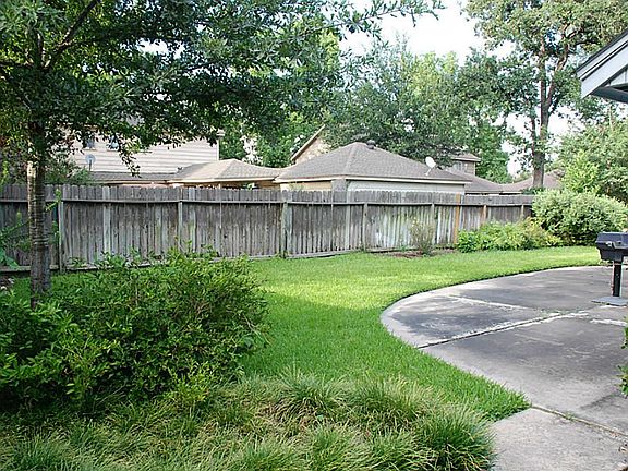 Big backyard and patio