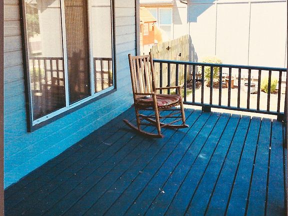 Inviting front porch