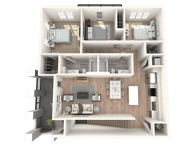 Floor plan Kensington Upper Level