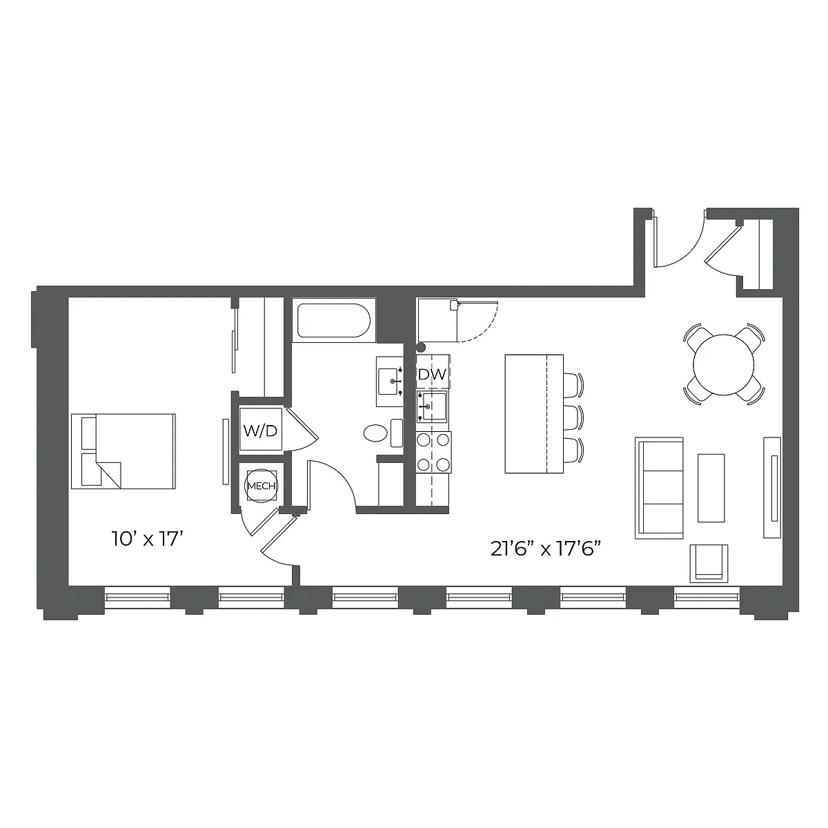Floor plan The Lucas