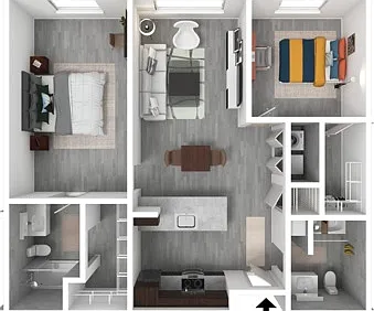2 Bedroom A 2 Bedroom A