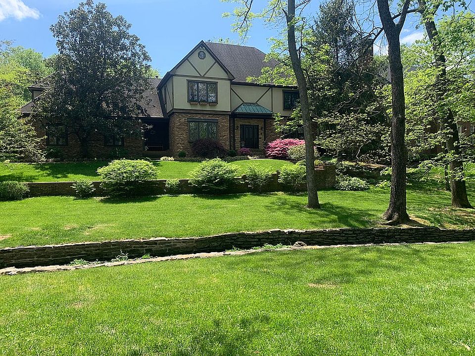 Front yard with stream