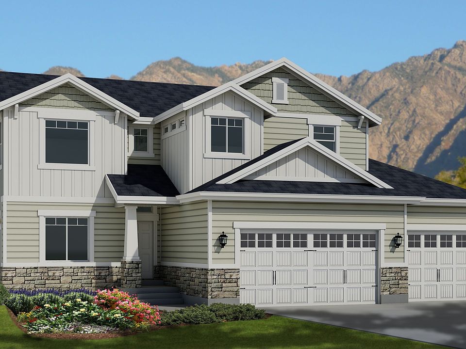 Glacier Plan - Craftsman Elevation
