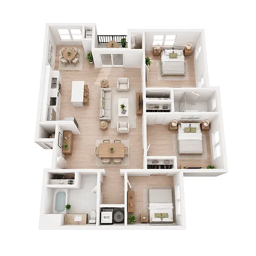 Floor plan The Charter Oak