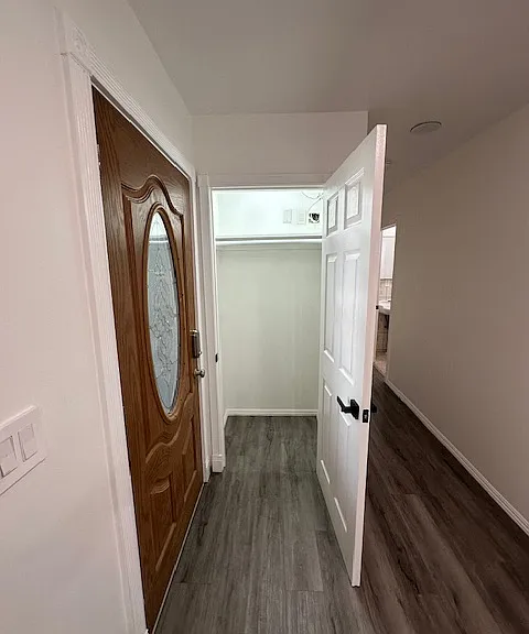 Small closet near front entrance