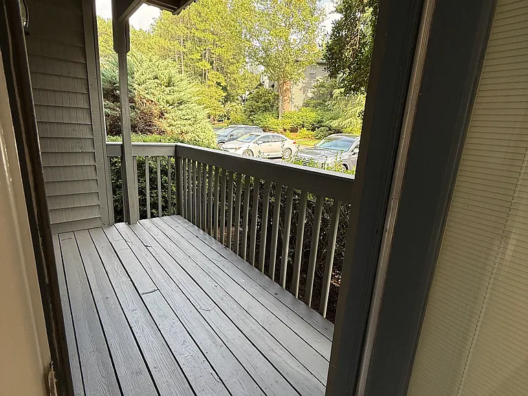 Deck (with two separate entrances, one from Bedroom 2, and another from Living Room)