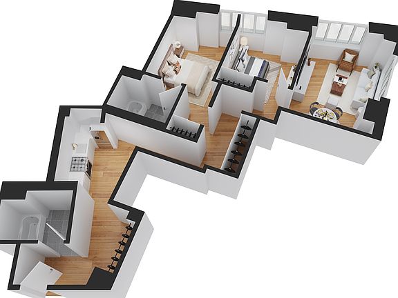3rd image of 116 John St APT 1606