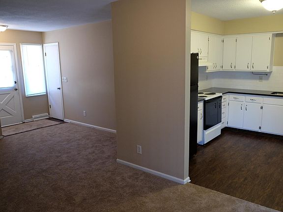 Living room and kitchen