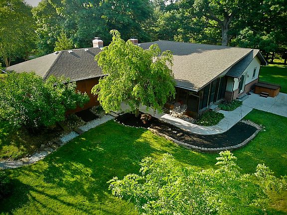 The back corner of house 