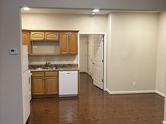Kitchen and eating area