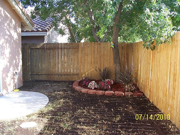 Backyard Corner Outside Master