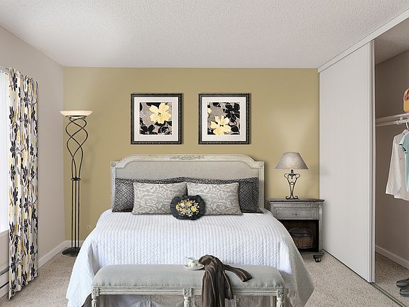 Crossing at Arroyo Trail Apartments Model Bedroom