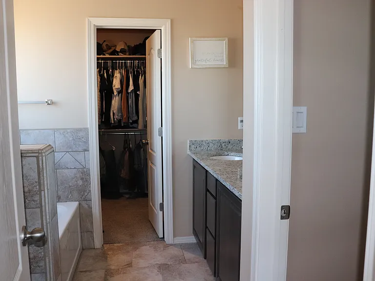 master bathroom