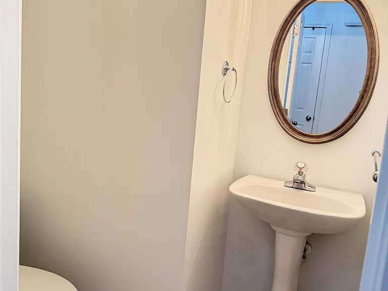 Guest bathroom on main
