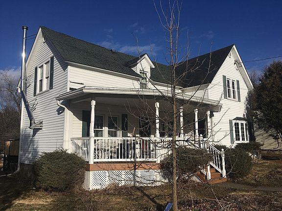 Front with covered porch