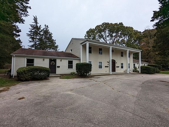 Unit 35 - one-story apartment on left side of building.