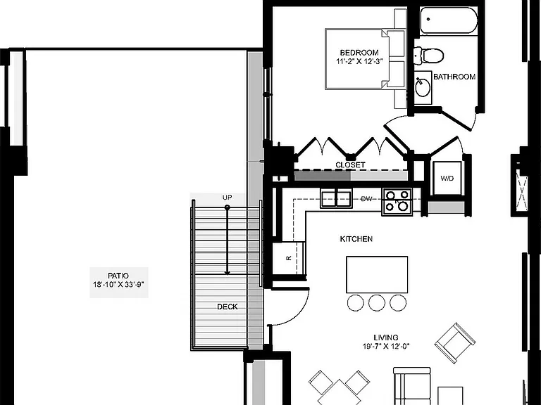 1 Bedroom - Unit 1129