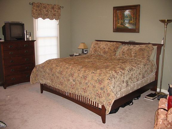 large master suite on main level