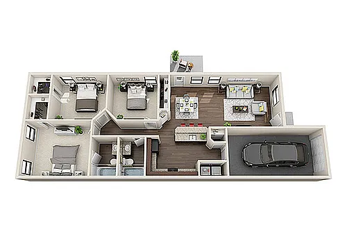Floor plan W3U