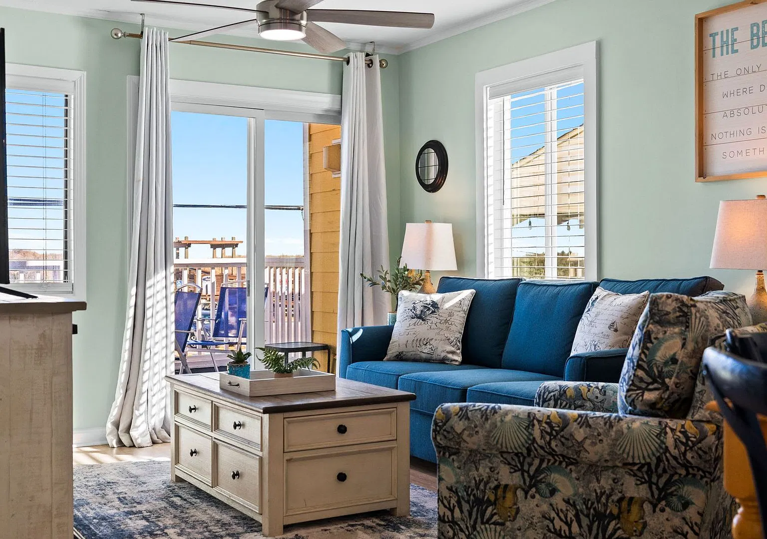 Fully Furnished Coastal Condo | Carolina Beach | Mid-Term & Off-Season Stays — Photo 1