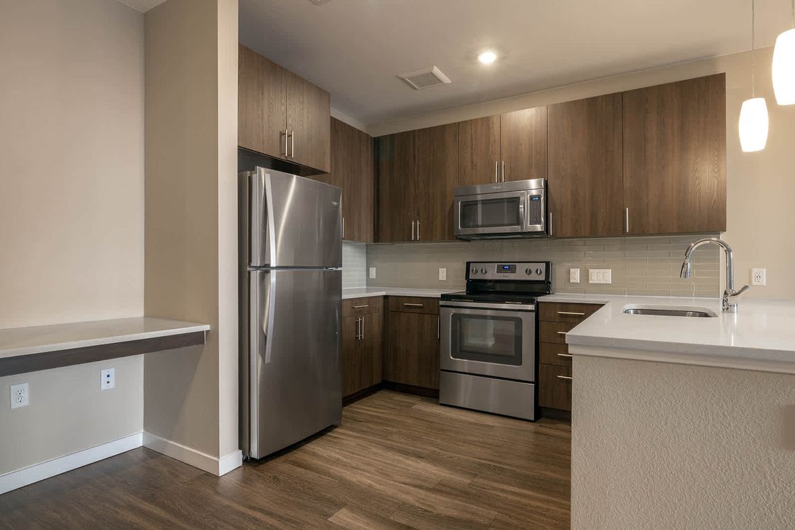 Kitchen with Stainless Steel Appliances