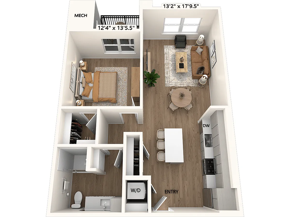 Floor plan A2-819-Scheme III