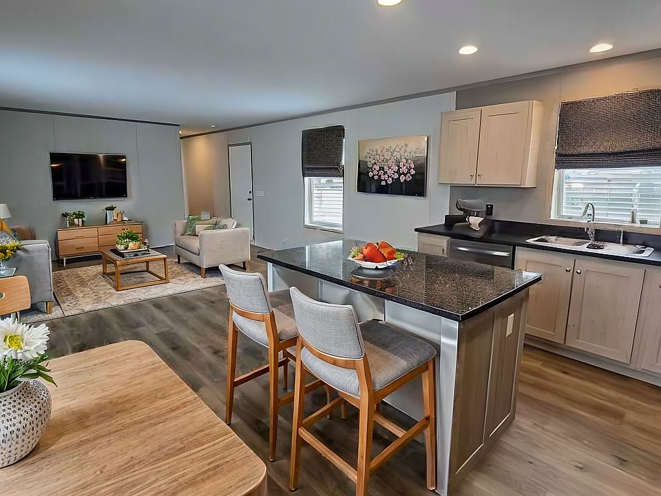 kitchen staged