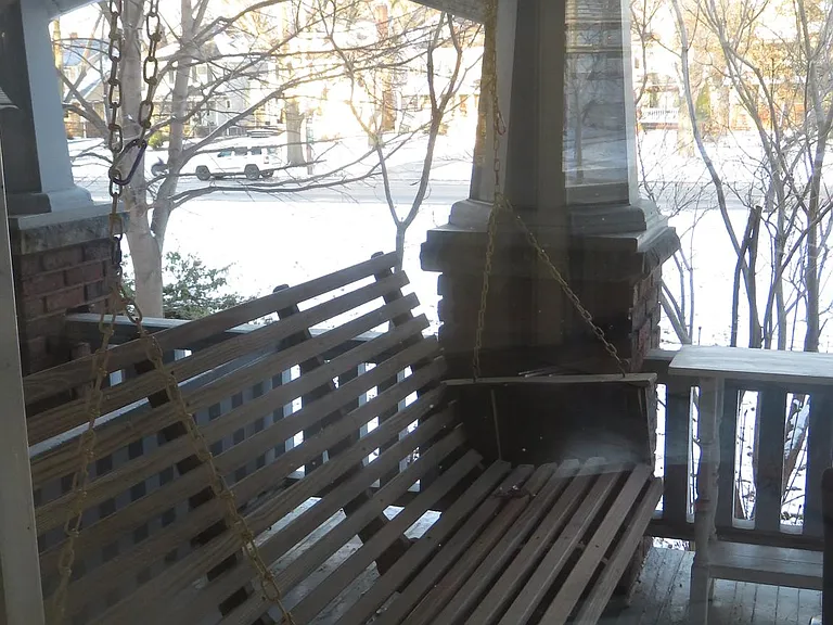 front porch swing