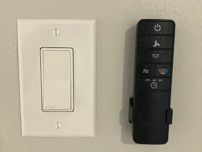 New outlets and switches.
All ceiling fans have remote control.