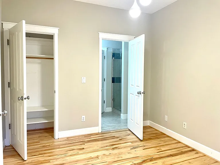 Ground floor Bedroom with access to shower bathroom