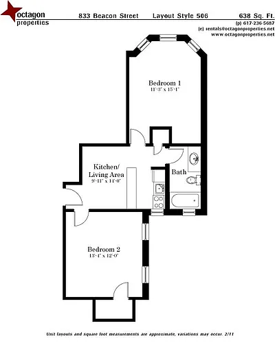 833 Beacon St #206 Photo 1