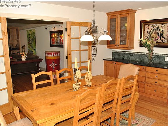 dining room with buffet